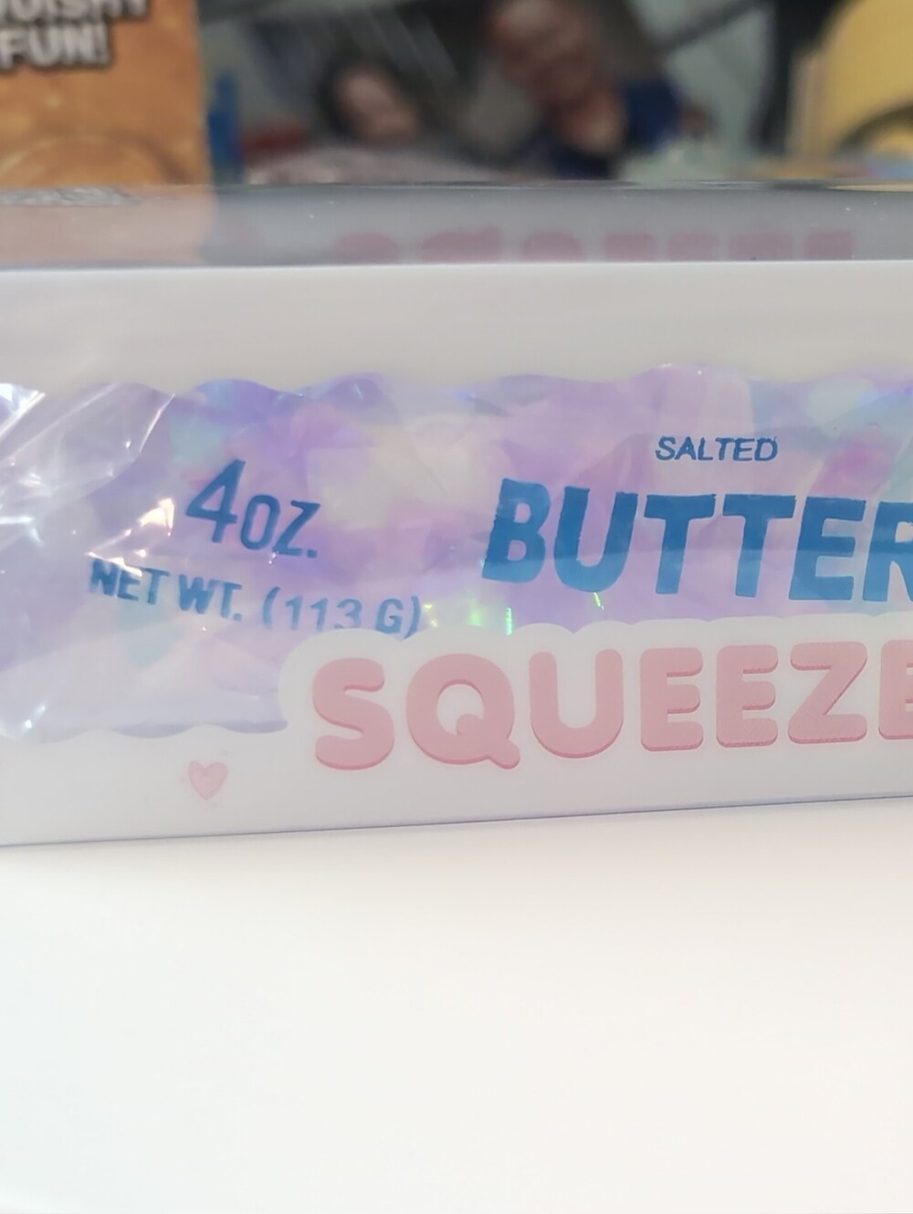 Salted Butter Squeeze Toy - Purple Sensory Play